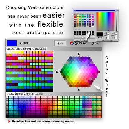 Hexadecimal Color Wheel